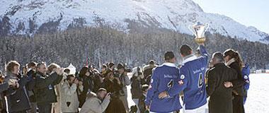 Sneeuwpolo in Sankt Moritz
