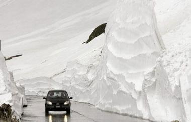Auto op Gotthard